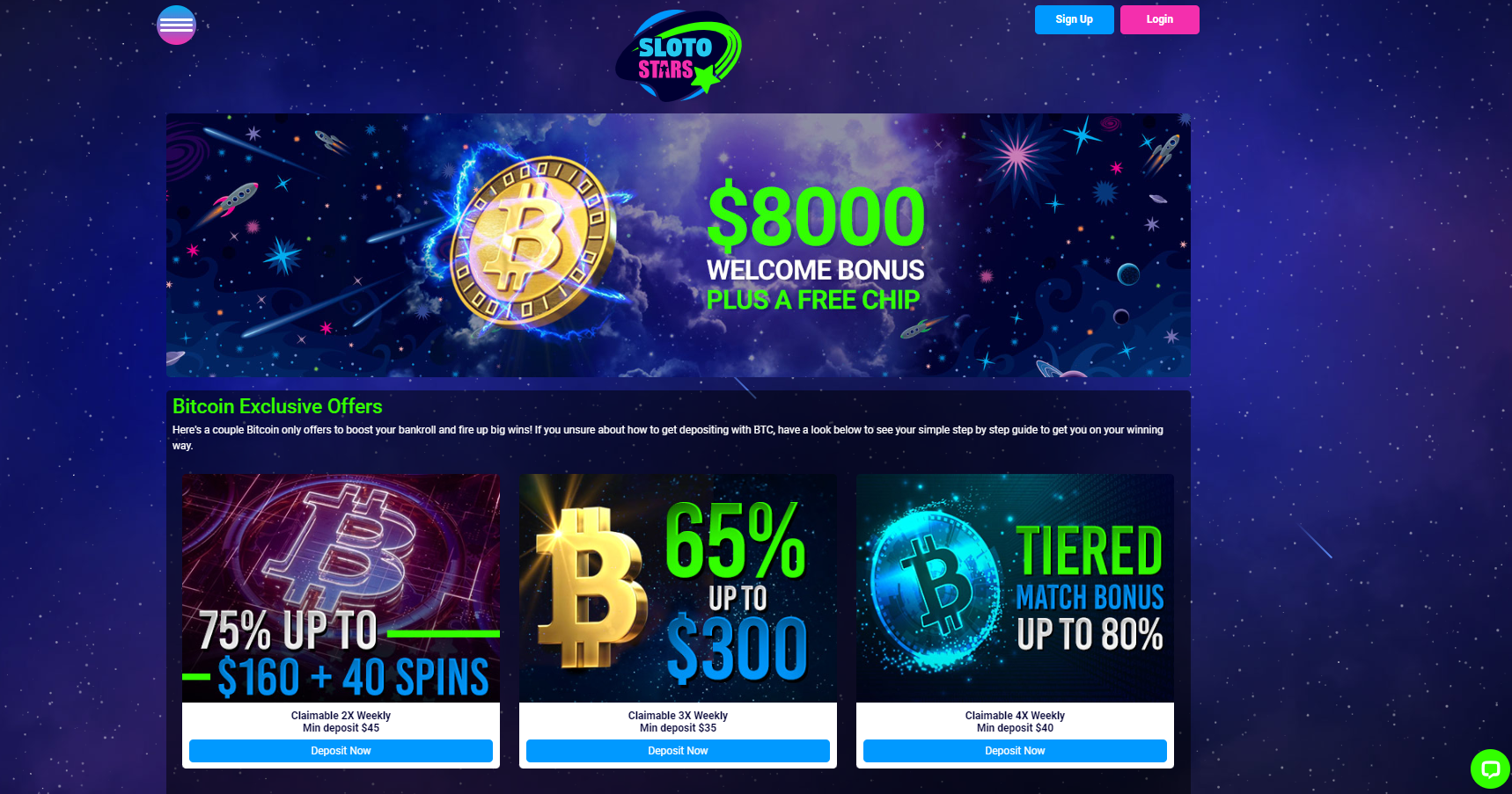Crypto Exclusive Promos